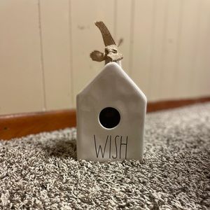 Rae Dunn Wish birdhouse